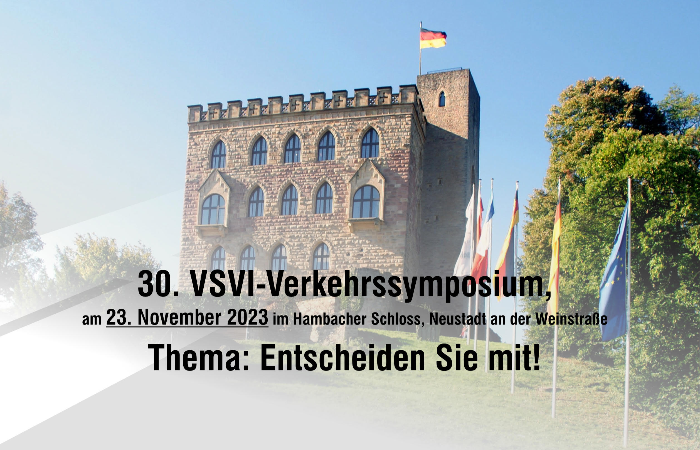 30 Jahre VSVI-Verkehrssymposium